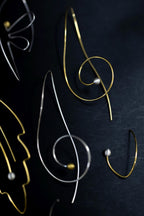 Music Note Silver Earrings product image 8