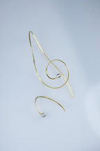 Music Note Silver Earrings product image 6