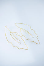 Leaf & Pearl Silver Earrings product image 7