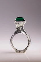Unique face design sterling silver jewelry
