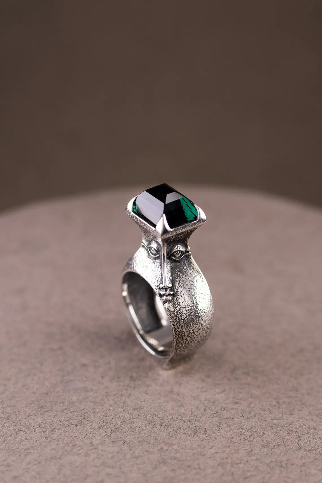Handcrafted 925 silver artistic ring
