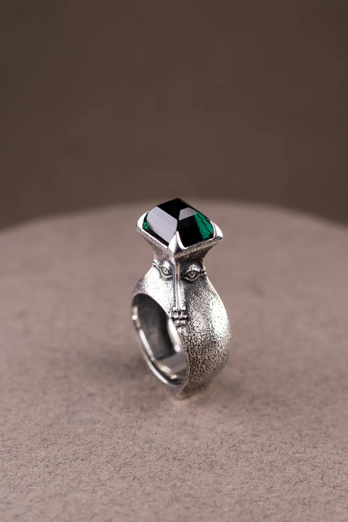 Handcrafted 925 silver artistic ring