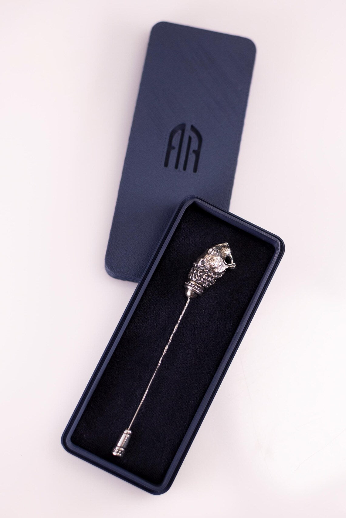 Sterling silver gentleman's tie pin