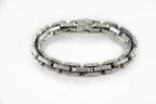Handmade chunky sterling silver chain necklace