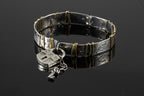 Rustic silver bracelet