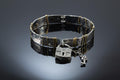 Lock and key silver bracelet