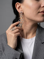 Modern Air Element artisan jewelry set