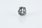 Nature inspired woodland statement ring in 925 silver