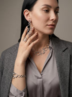 Handmade Air Element jewelry in 925 silver