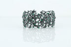 Nature inspired silver bracelet