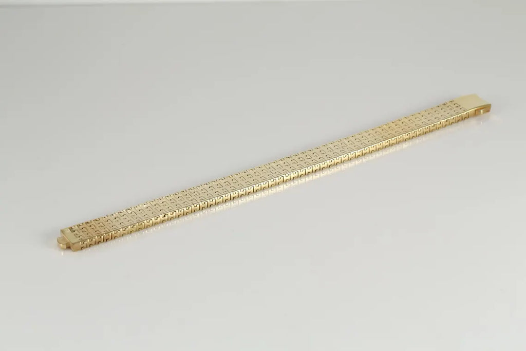 Designer silver bracelet