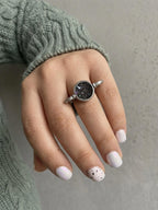 Horse & Druzy Silver Ring product image 6