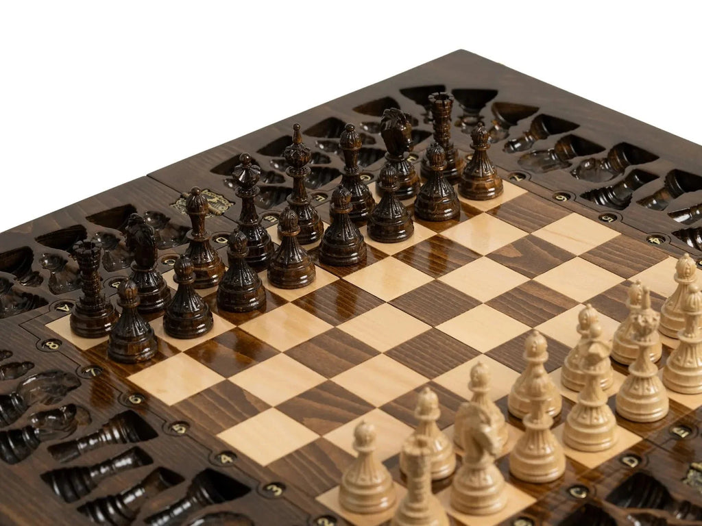 Tree of Life chess table as a luxury statement piece