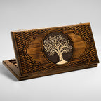 Armenian backgammon set with Tree of Life design