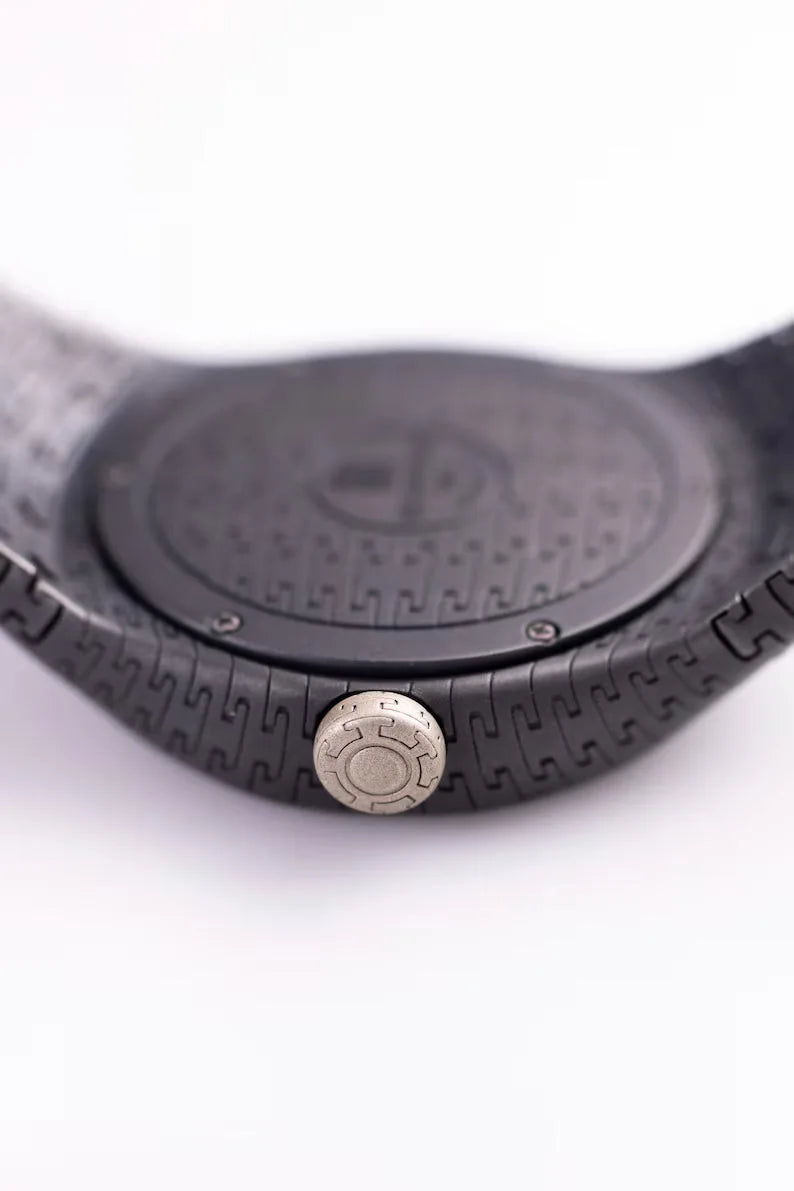 Matte Black Silver Men's Watch product image 8