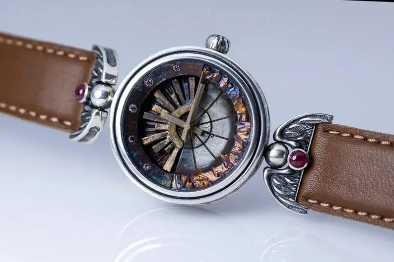 Ruby Sun Dial Silver Watch product image 2