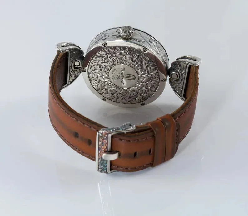 Ruby Sun Dial Silver Watch product image 6