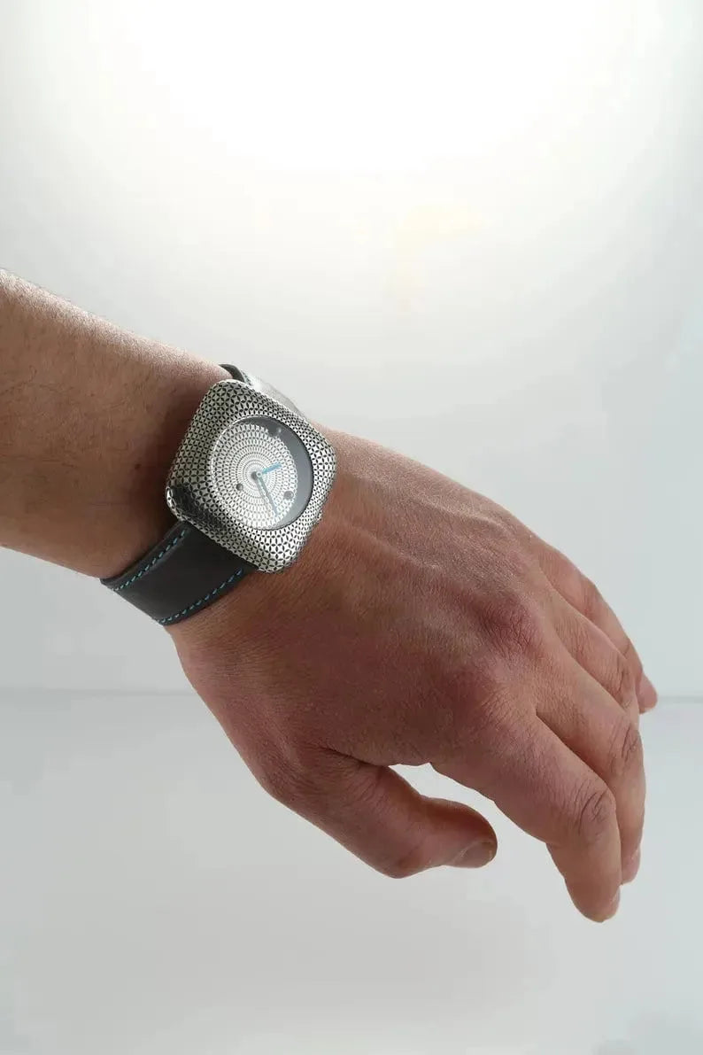 Sapphire Crystal Silver Watch