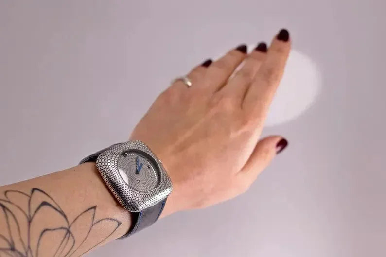Sapphire Crystal Silver Watch