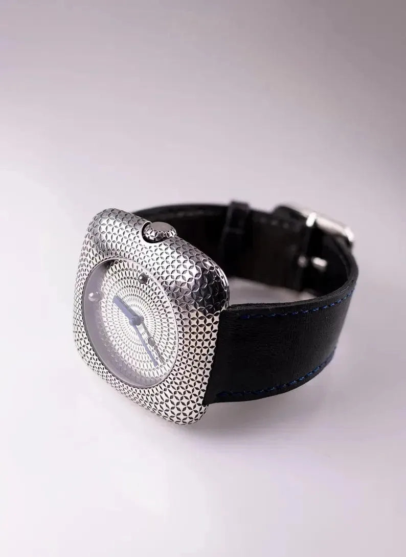 Sapphire Crystal Silver Watch