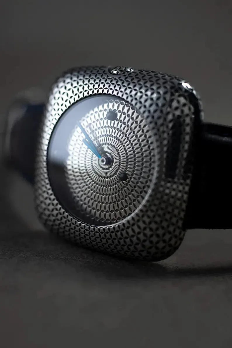 Sapphire Crystal Silver Watch