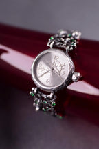 Tree Branch Silver Watch