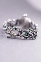 Tree Branch Silver Watch